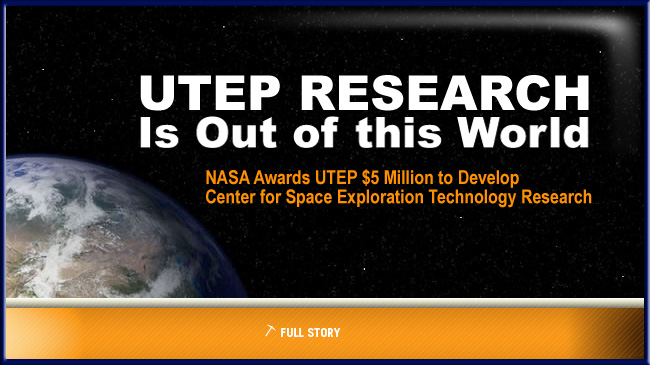 UTEP Research is Out of this World