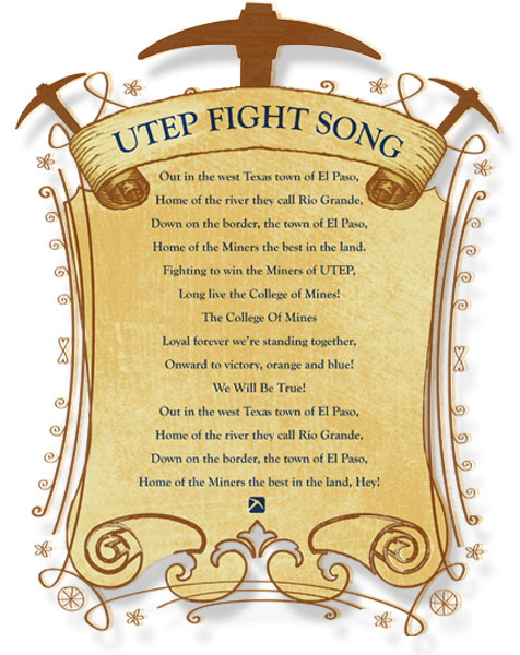 Click to Listen to UTEP's Fight Song